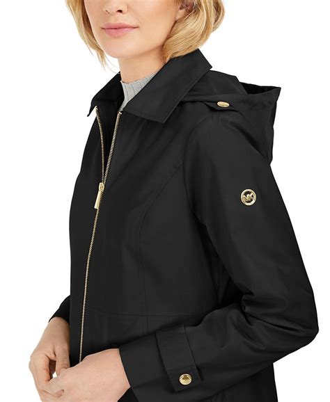 michael kors waterproof hooded coat|michael kors travel engineered jacket.